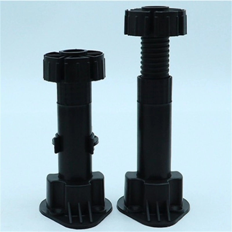 Kitchen Table Desk Plastic Adjustable Furniture Cabinet Leg, Plastic Adjustable Furniture Level Feet