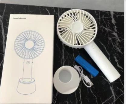 Amazon Hot Sell High Quality Foldable Outdoor Mini Fan المحمولة مروحة USB المحمولة