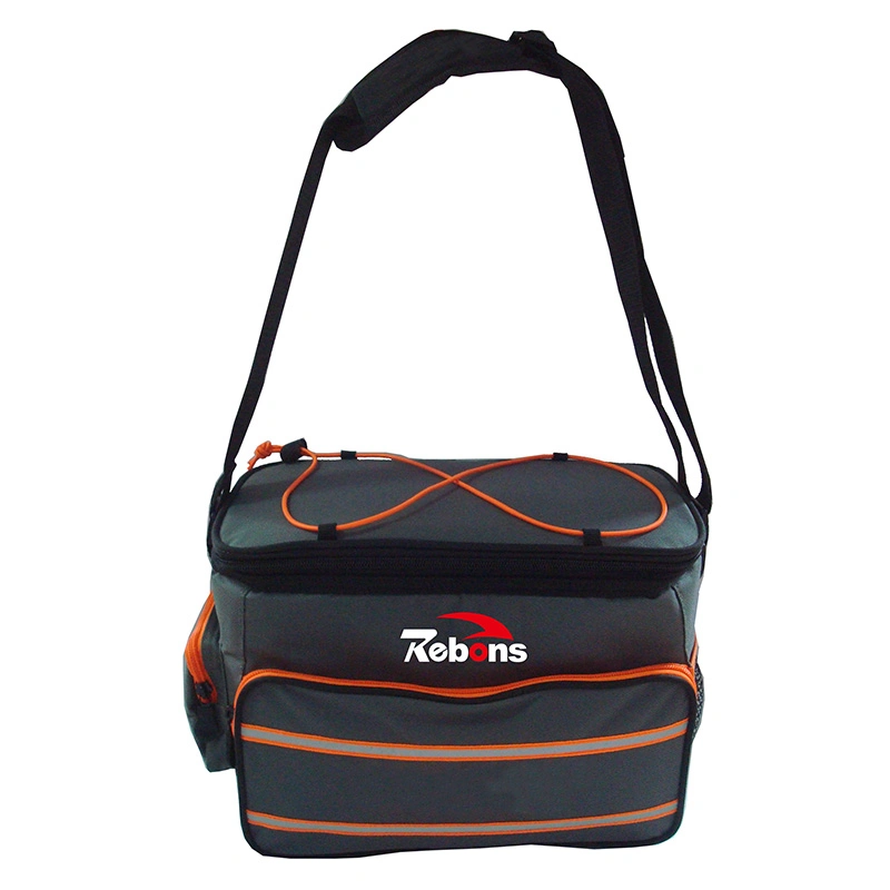 Promoción portátil multiusos a rayas elegante wine cooler Bag