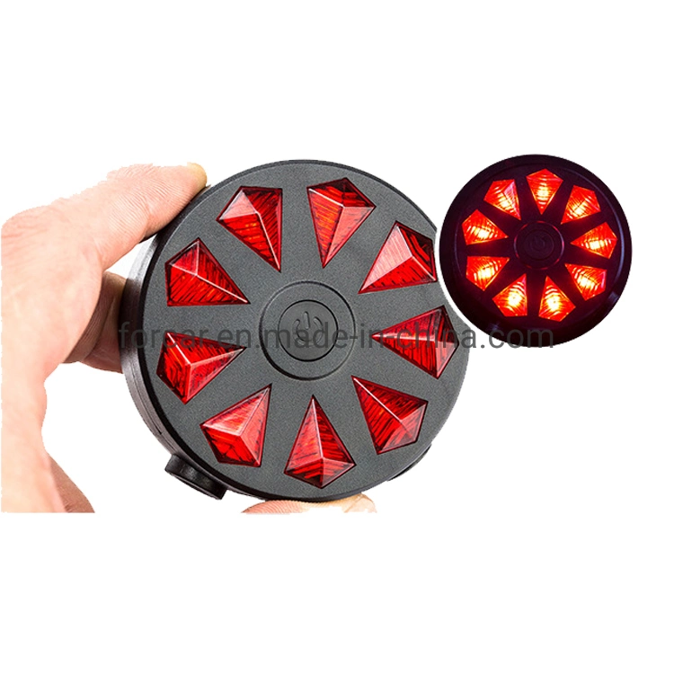 Hot vendre route de montagne Vélo arrière rechargeable Lampe clignote avant de votre vélo d'avertissement de la lumière pour les enfants adultes nuit circonscription lumière LED de la qualité de vélo