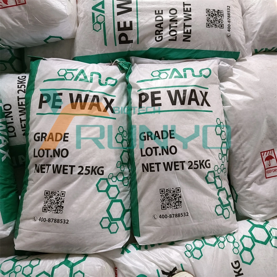 (PE Wax) cera de polietileno oxidada utilizada para caucho, tubería de PVC