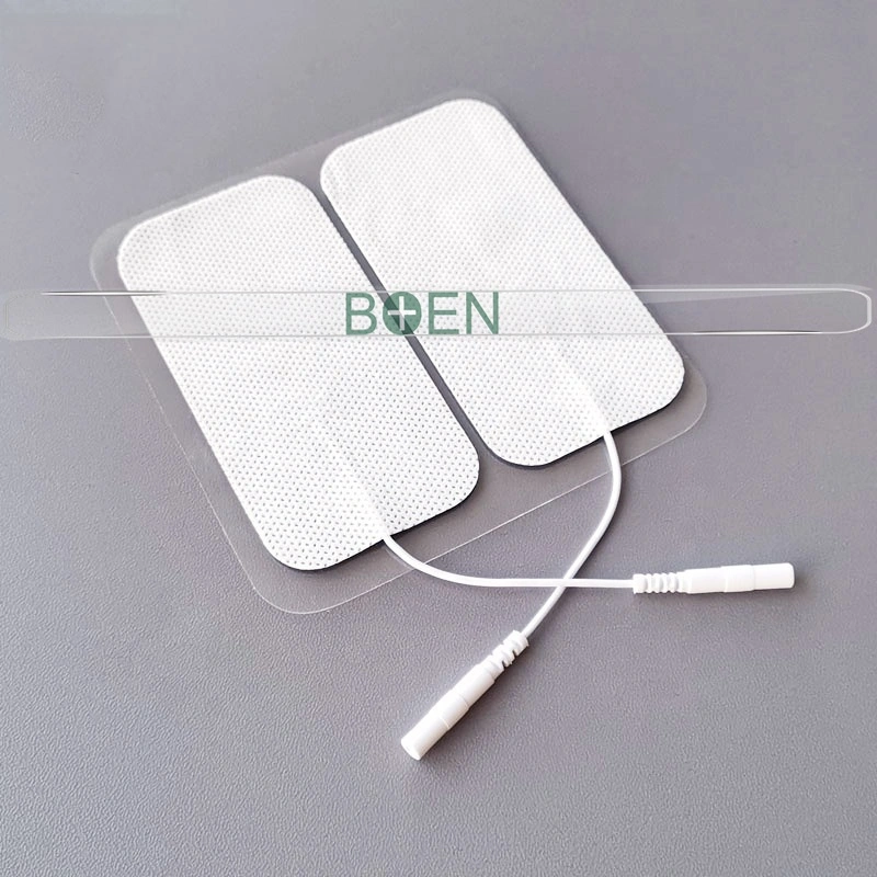 Replacement Reusable 2X4inch Adhesive Electrodes Tens Pads with 4 Electrodes