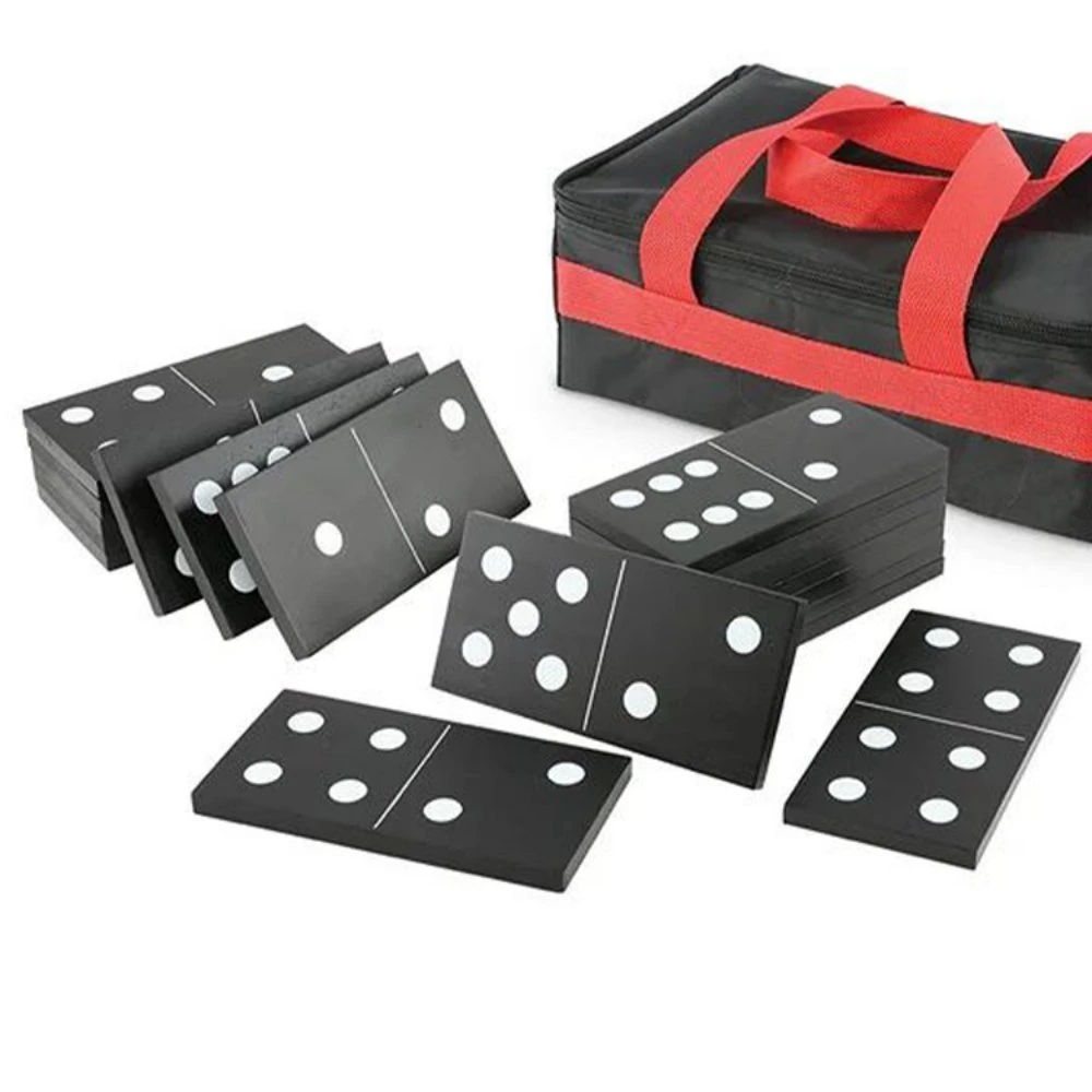 Custom Mega Giant Outdoor Double Six Nine Twelve 6 9 12 Dominoes Game Set