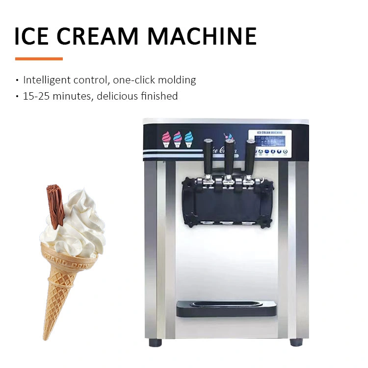 Lebensmittel Commercial Italian Tabletop Edelstahl Self Service Frozen Joghurt Herstellung Von Soft Serve Eiscreme Maschine