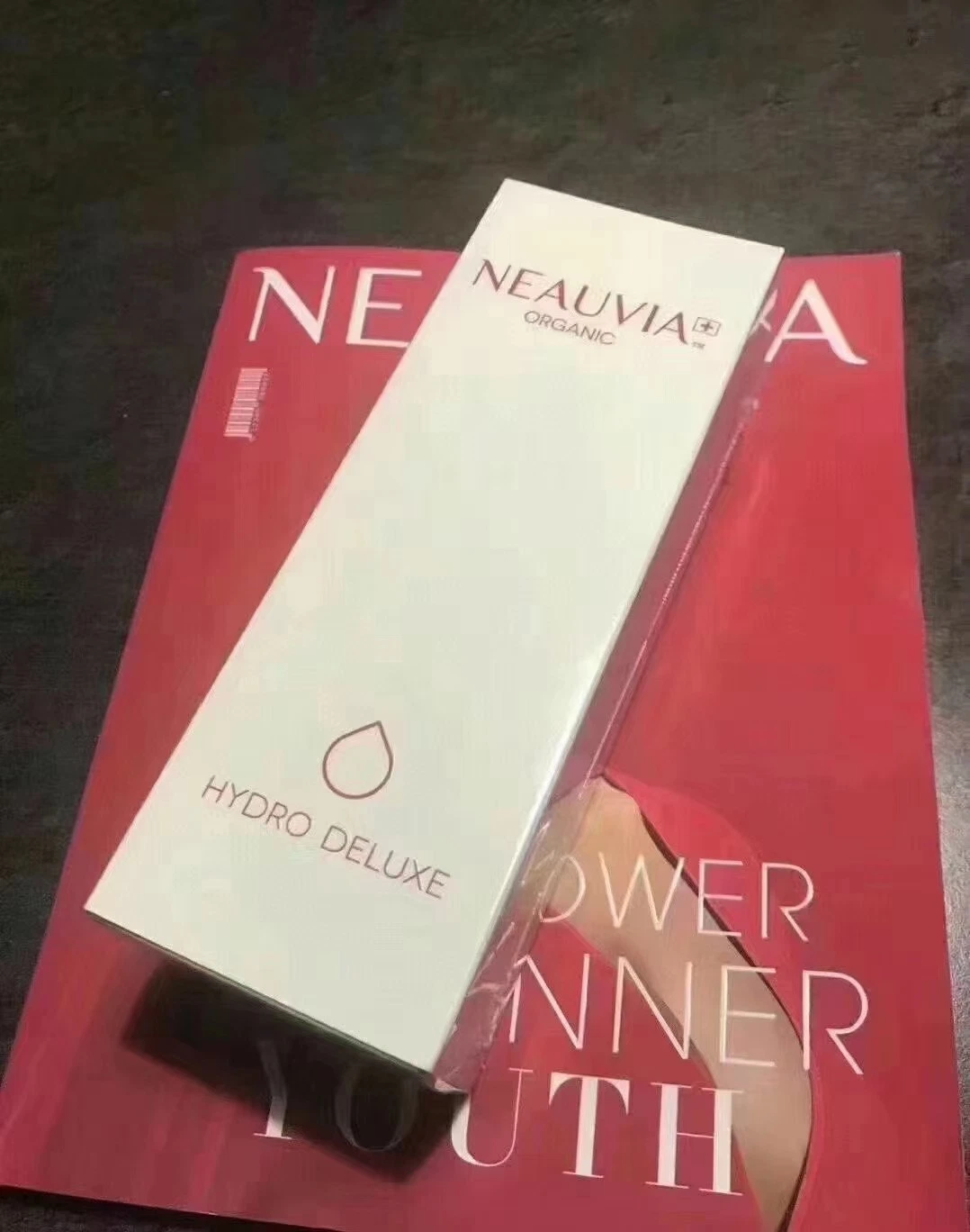 2023 New Neauvia Organic Hydro Deluxe 2*2.5ml peau Boosters Hydra Acides aminés CAHA - Glycine et L-Proline pour la peau immédiate Hydratation