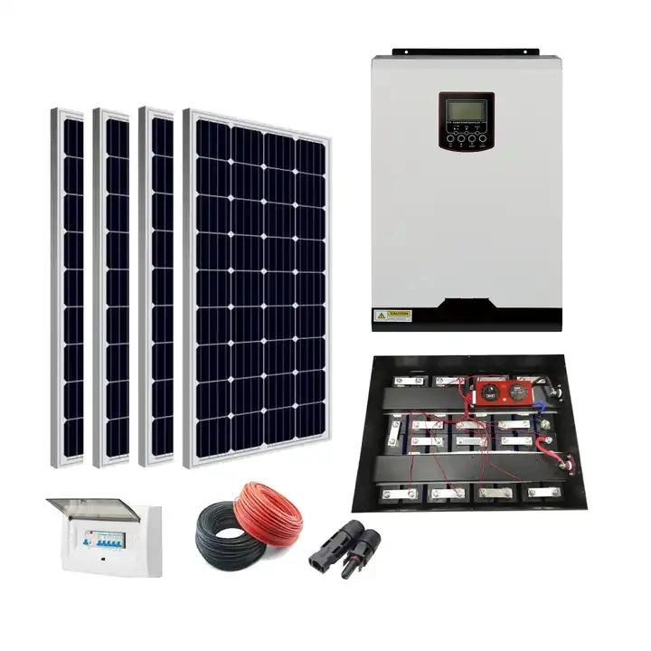 5kW 10kw 20kw Solarstromgenerator auf Netz aus Netz Hybrides Solarenergiesystem