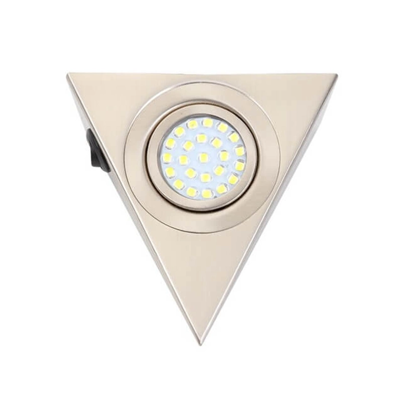 Furniture Lighting Recessed Mounted DC12V LED Cabinet Light 3W Mini LED Puck Light