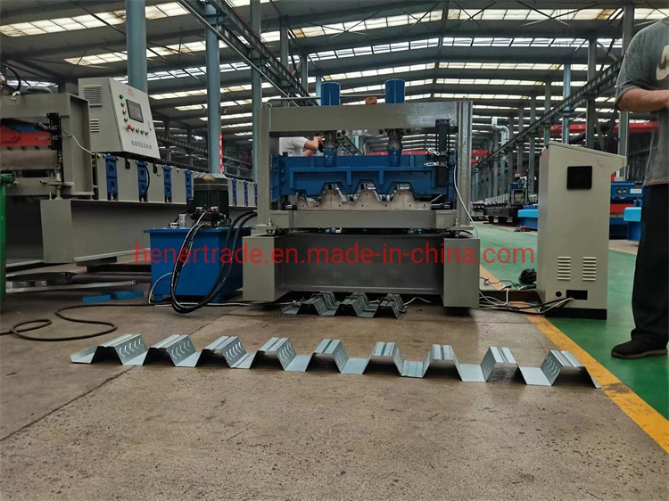 Metal Steel Load-Bearing Cold Roll Forming Machine Metal Floor Decking Sheets