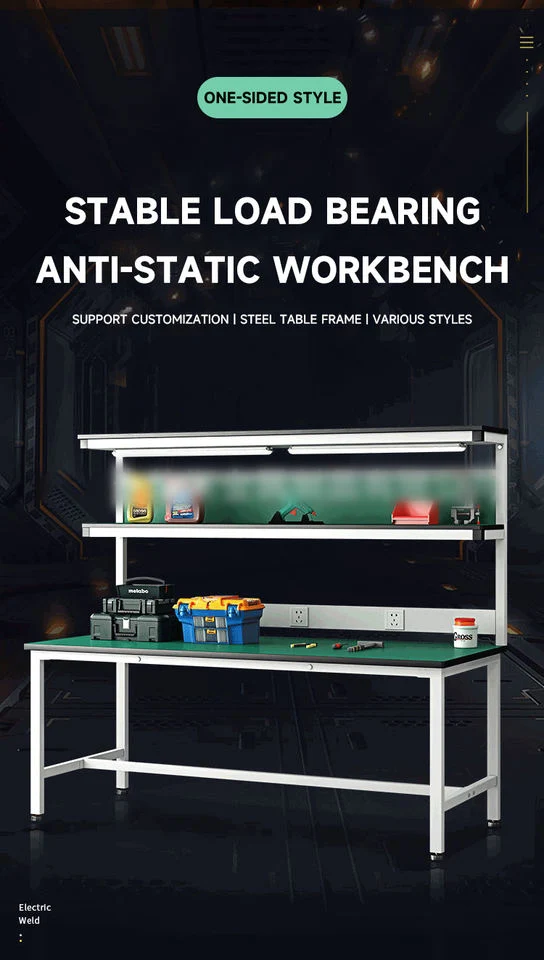 High quality/High cost performance  Steel Workbench with Tool Carts and Storage Cabinets