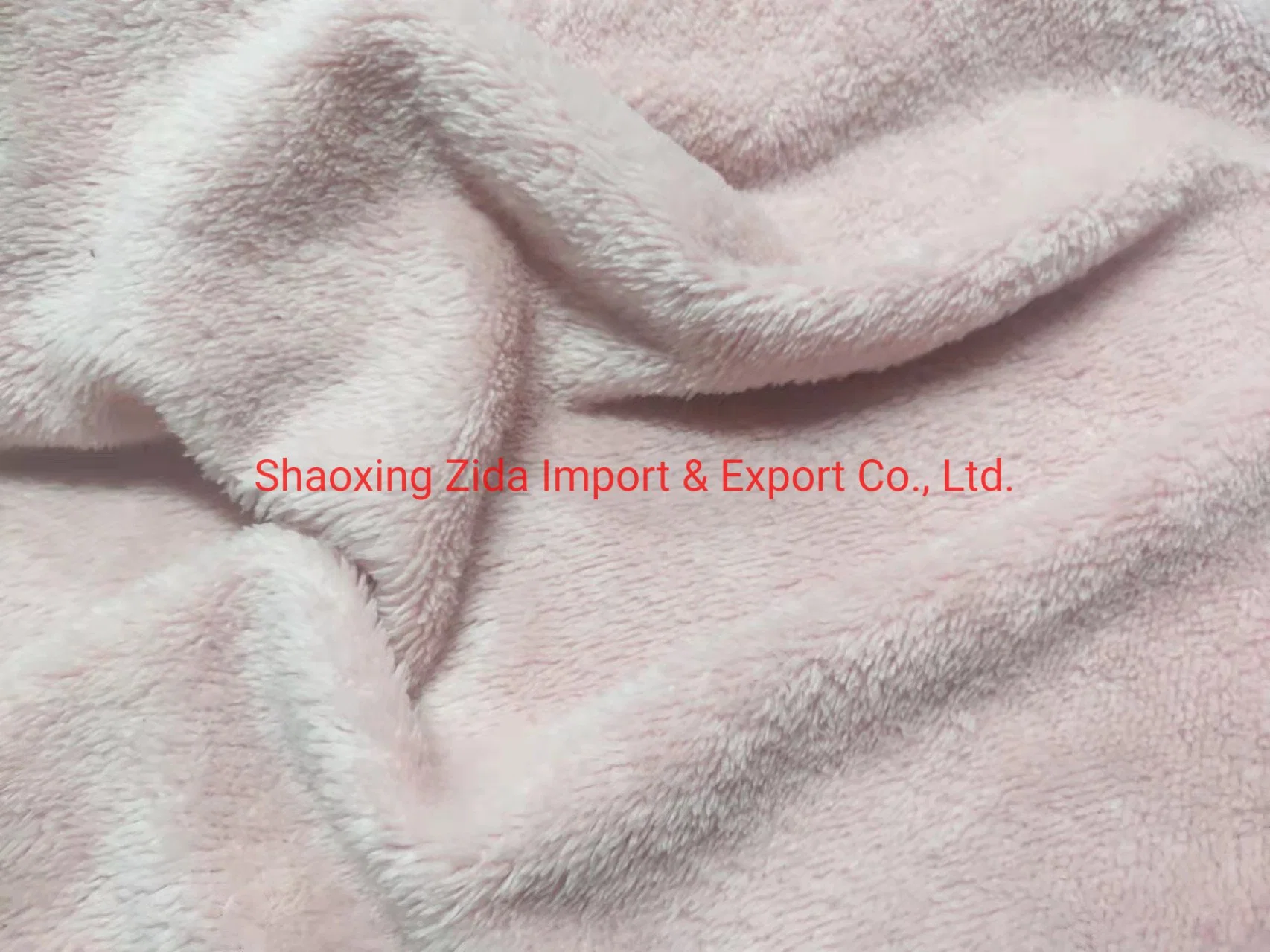 100% Polyester Double Side Shu Velveteen Knitting Fabric