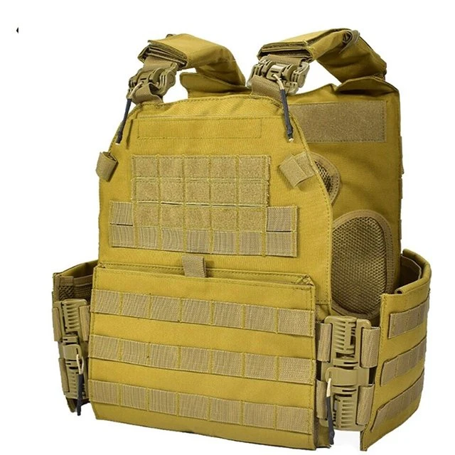 900d Polyester Tactical Molle Combat Jumpable Plate Carrier Bulletproofing Body Armor