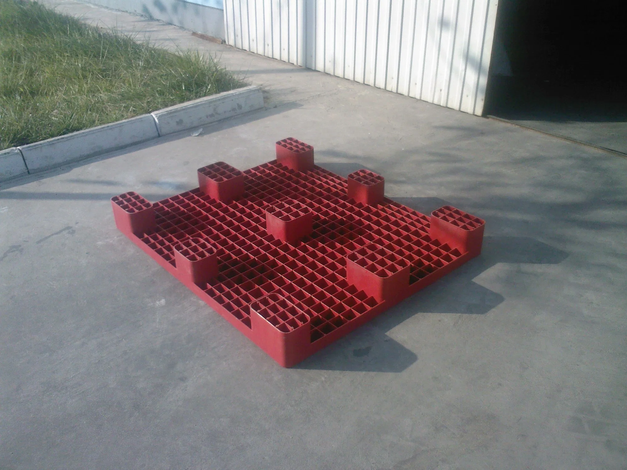 Flat Plate Heavy Duty Nine Legged Economical Custom Design Supplier Cheap Plastic Pallet