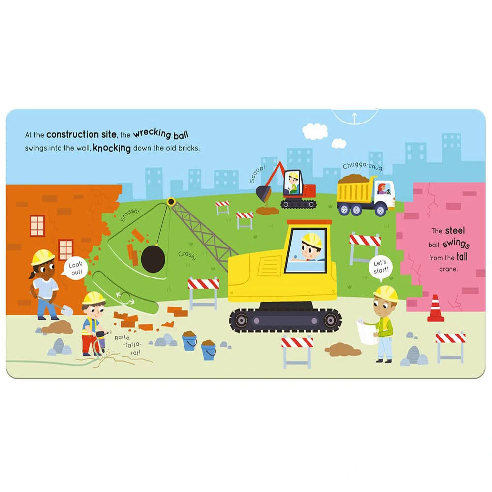 Push Pull Slide Board Book Printing