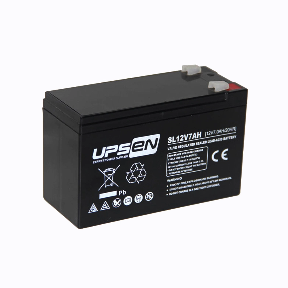 Upsen de plomo ácido de alta calidad Batería 12V 7Ah para PC