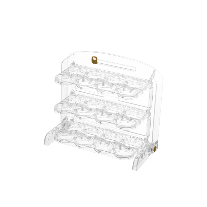 Kitchen Storage Anti-Fall Pet Egg Storage Box Collapsible Egg Storage Rack