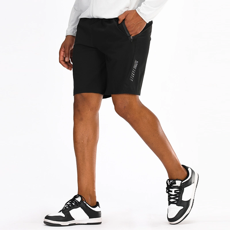 Calças de jogging de running ginásio Fitness Pocket Shorts secagem rápida treino Calções para homem