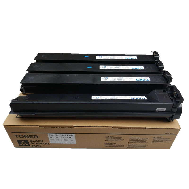 Konica Minolta Color Copier Toner Cartridge  TN210 TN213K TN214K TN314  For Bizhub C250 C252 C200 C203 C253 C353