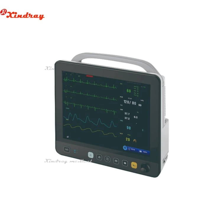 Medical Clinical Emergency 6 Parameter 12 Inch Multipara Monitor Patient