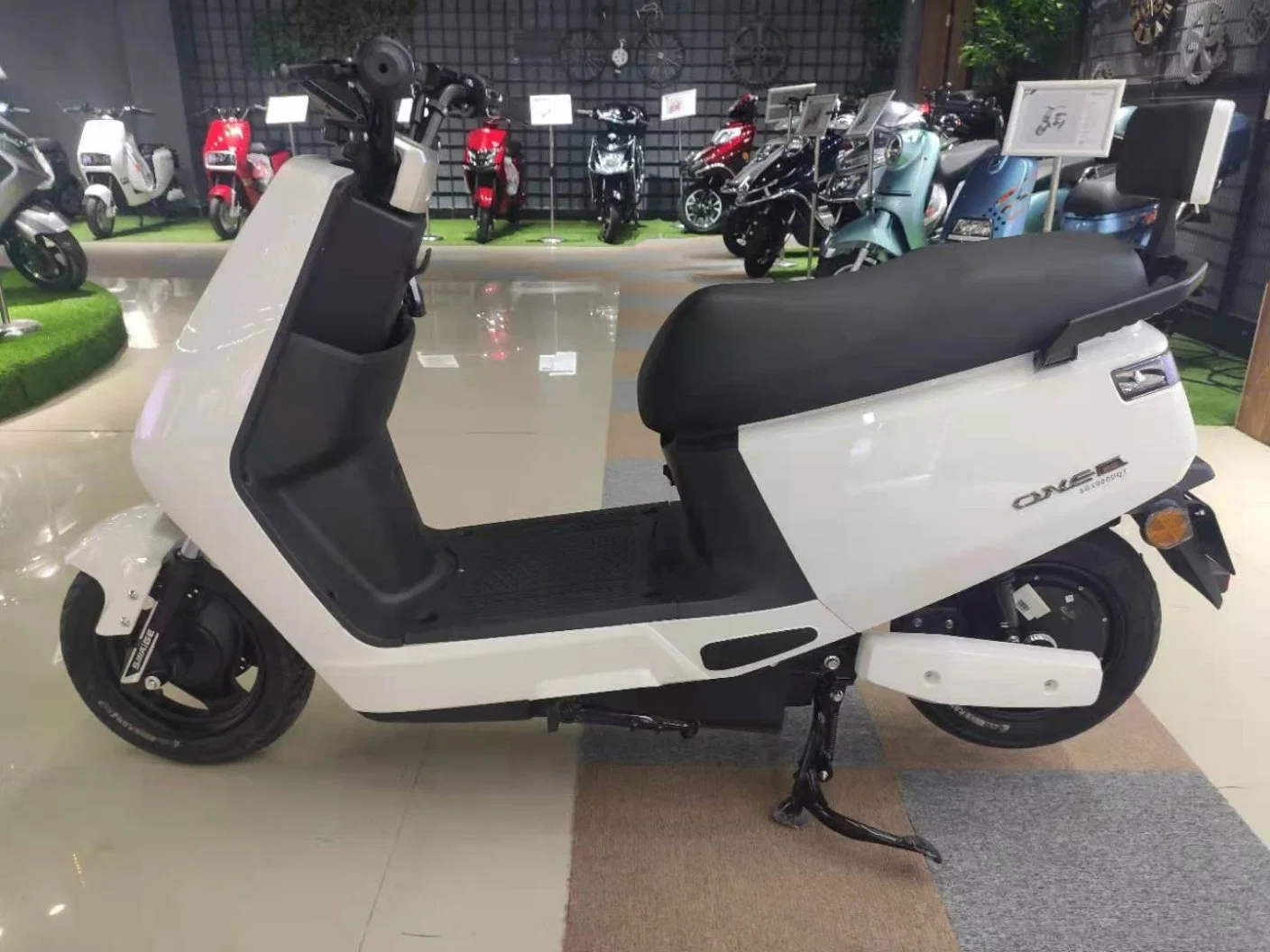 Saige CEE N95 en el mercado de la India el bastidor de acero al carbono; Disco trasero de la batería de plomo ácido 60/72V -20-32ah 1000W30h Eléctrico del Motor de 250cc Dirt Bike