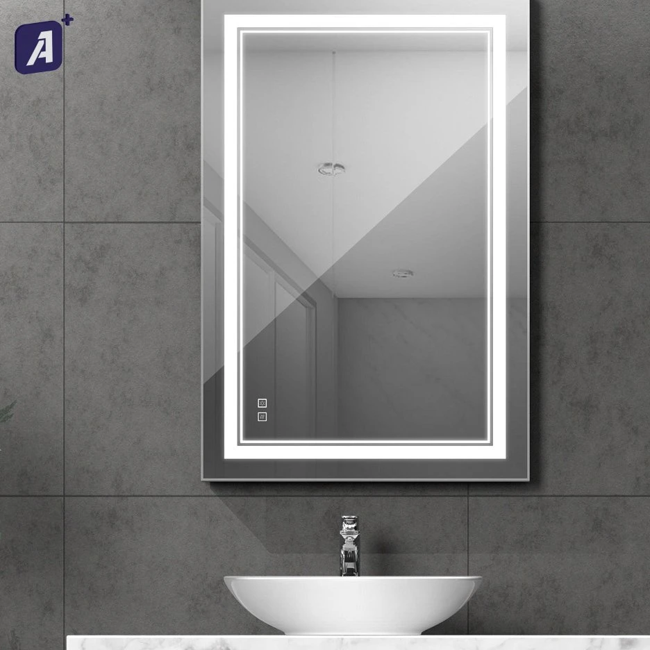 La vanité de Montage Mural LED miroir de maquillage avec éclairage réglable pour salle de Bain toilettes