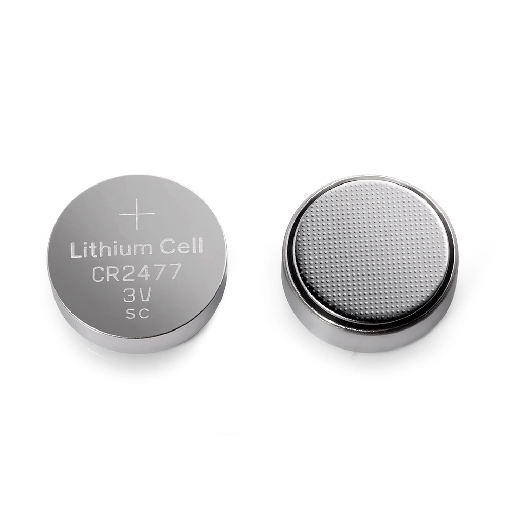 Manufacturer OEM High quality/High cost performance  Cr2477 Button Cell 3V Lithium Manganese Dioxide Battery Watch Battery Button Lithium Battery