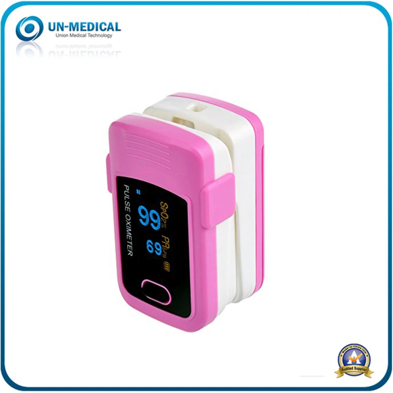 OLED Fingertip Pulse Oximeter SpO2 Saturation Monitor Blood Oxygen Testing Equipment for Patient with Medical Grade Chip