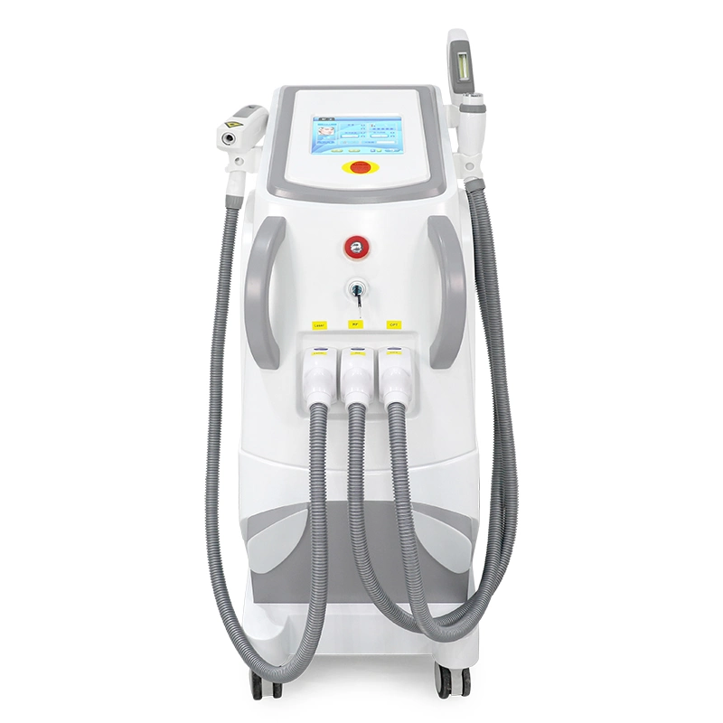 Ce Approved Elight IPL RF ND YAG Laser 3 in 1 Multifunctional Beauty Machine