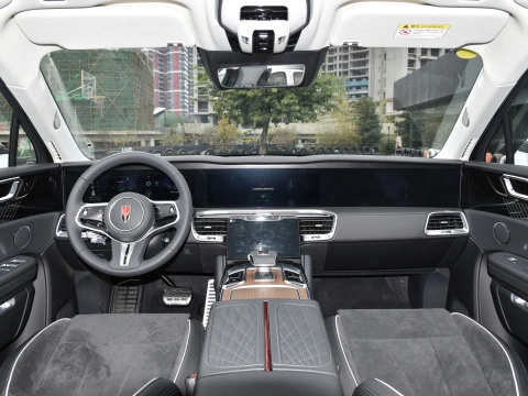 Hongqi E-HS9 2022 690 km Qiyue sept sièges utilisé voiture électrique Voiture haute qualité et confortable