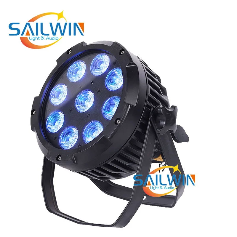 Alimentado por batería exterior UV LED PAR Proyector inalámbrico