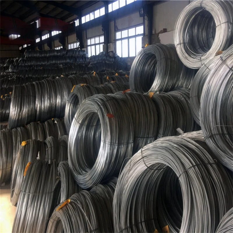 Hot Dipped Galvanized Fence Bright Steel Cable Steel Wire Zinc Coated Steel Wire SAE1018 Grade Low Price High quality/High cost performance Cold Heading Steel Wire Rod Coils