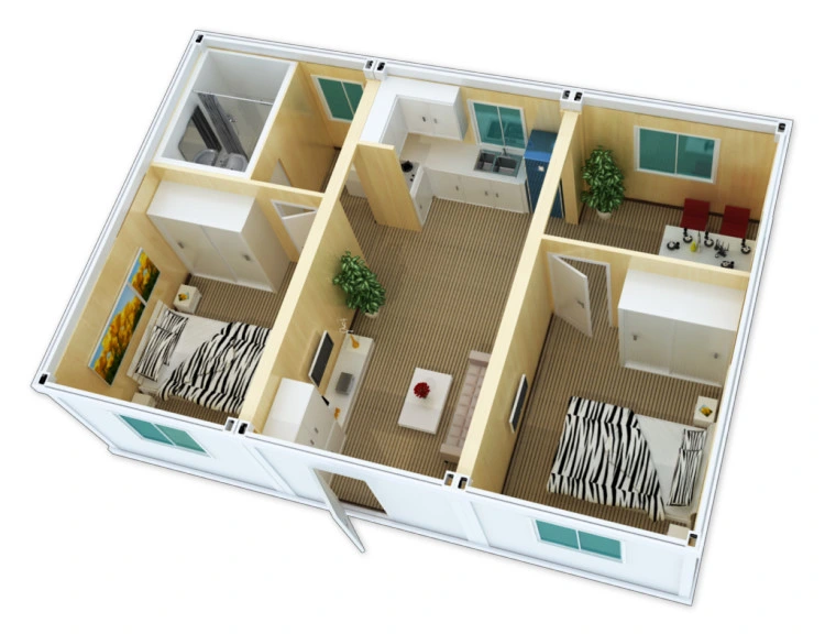 Flat Pack Mobile Modularized Home for Accommodation Solution