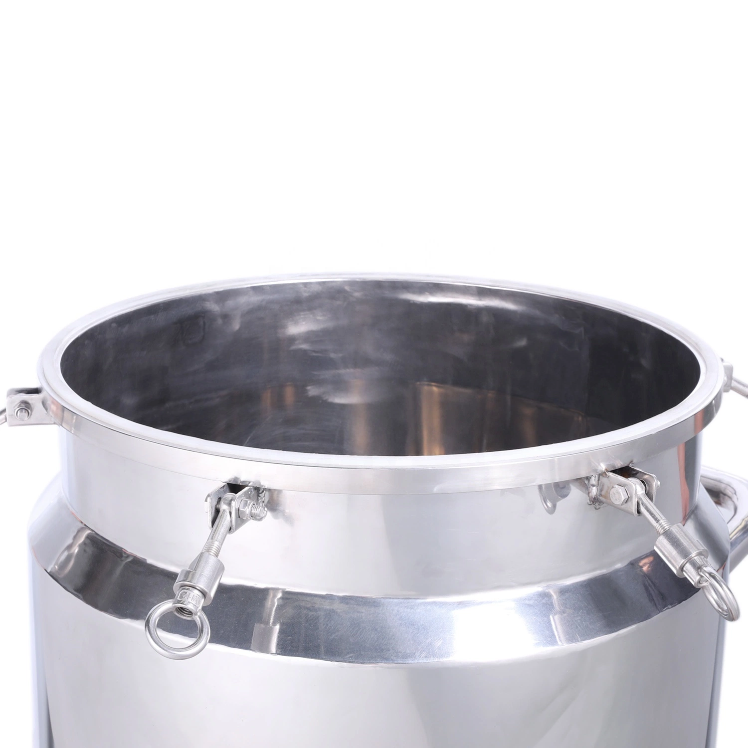 200L Stainless Steel Beer Milk Juice Wine Moveable Tank Chemical Storage Equipment
