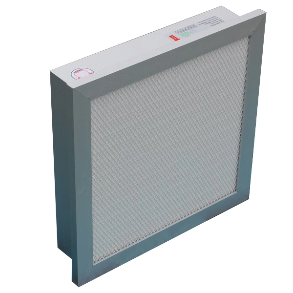 Customized HEPA Air Filters Unit Gel Seal Mini-Pleat Panel Filter