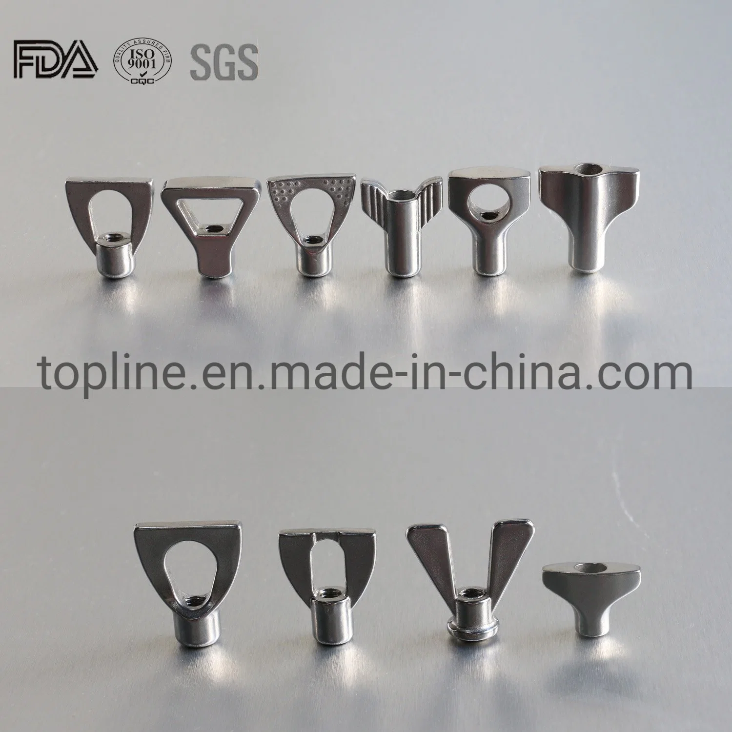 Sanitary Double Pin Clamp