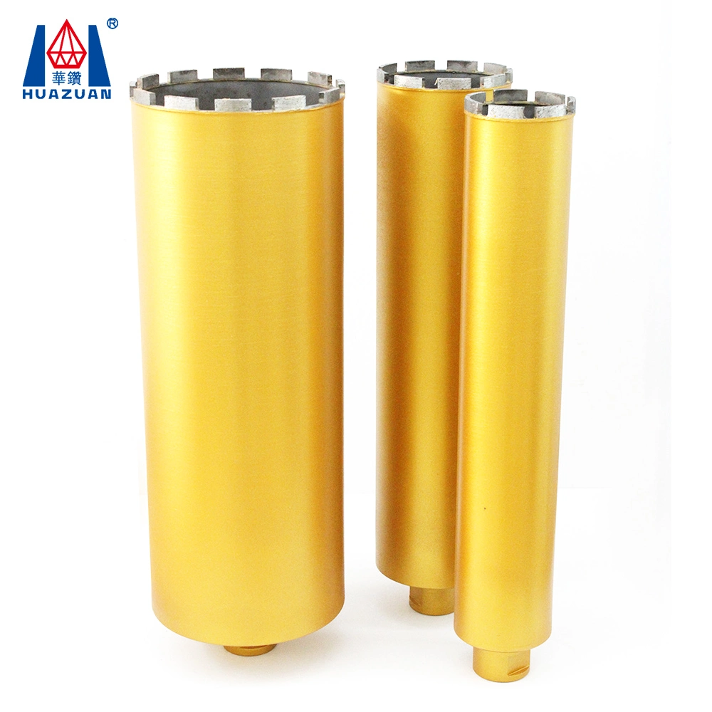 Diamond Core Drill Bit for Hard Reinforced Concrete Drilling