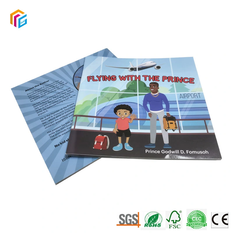 Softcover Saddle Stitch Glossy Full Color Offset Printing Wholesale/Supplier Custom Children Book