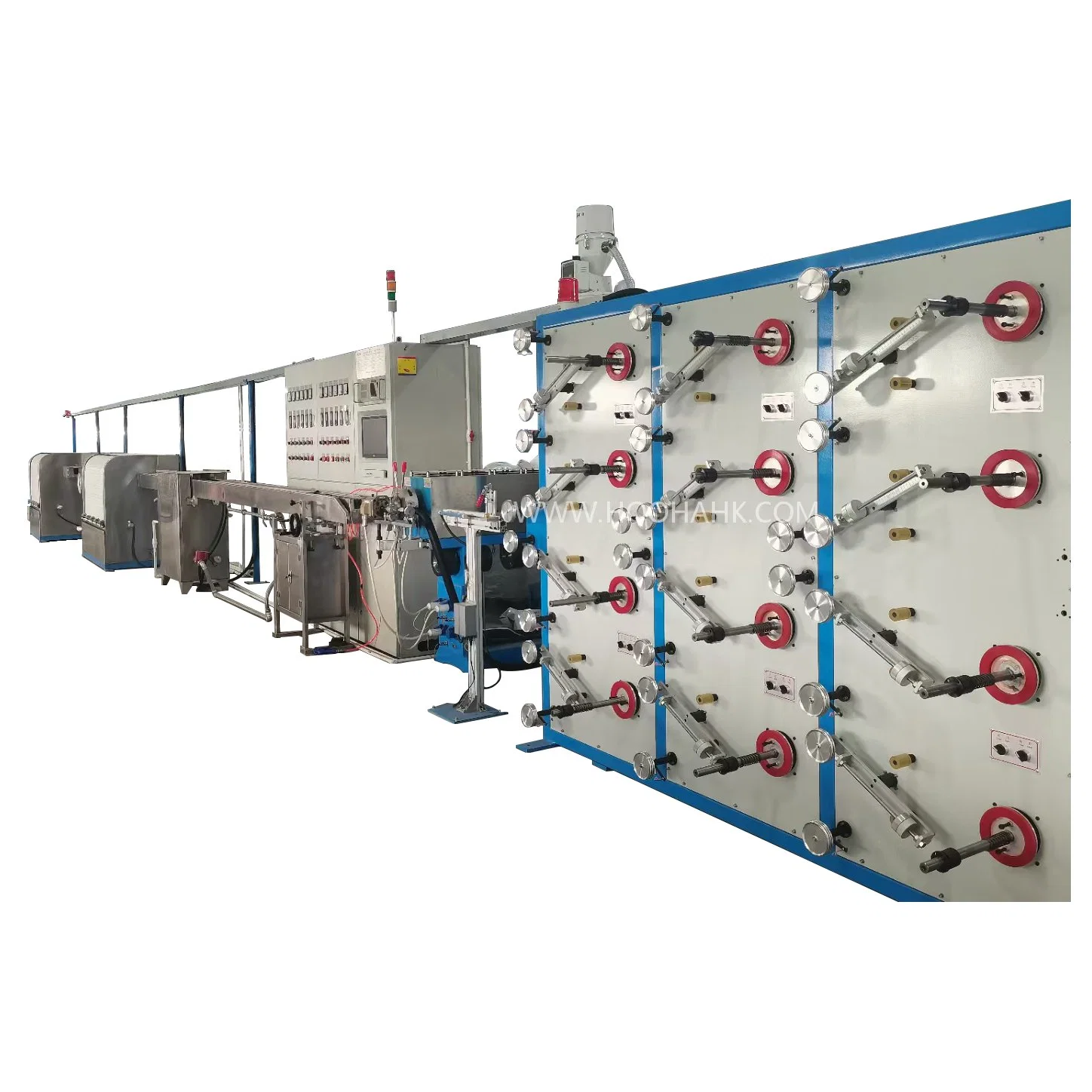 Optic Fiber Cable Making Machine Solution High Speed Cable Extruder Machine FTTH