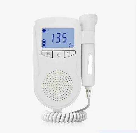 Doppler Fetal Medical Ultrasound High Fidelity Sound Portable Baby Heart Monitor