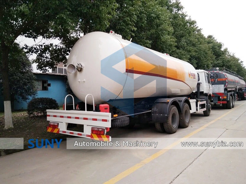 LPG Tank Load 20cbm with Gas Filling Equipment Dongfeng 210HP 6X4 LPG Tanker Truck