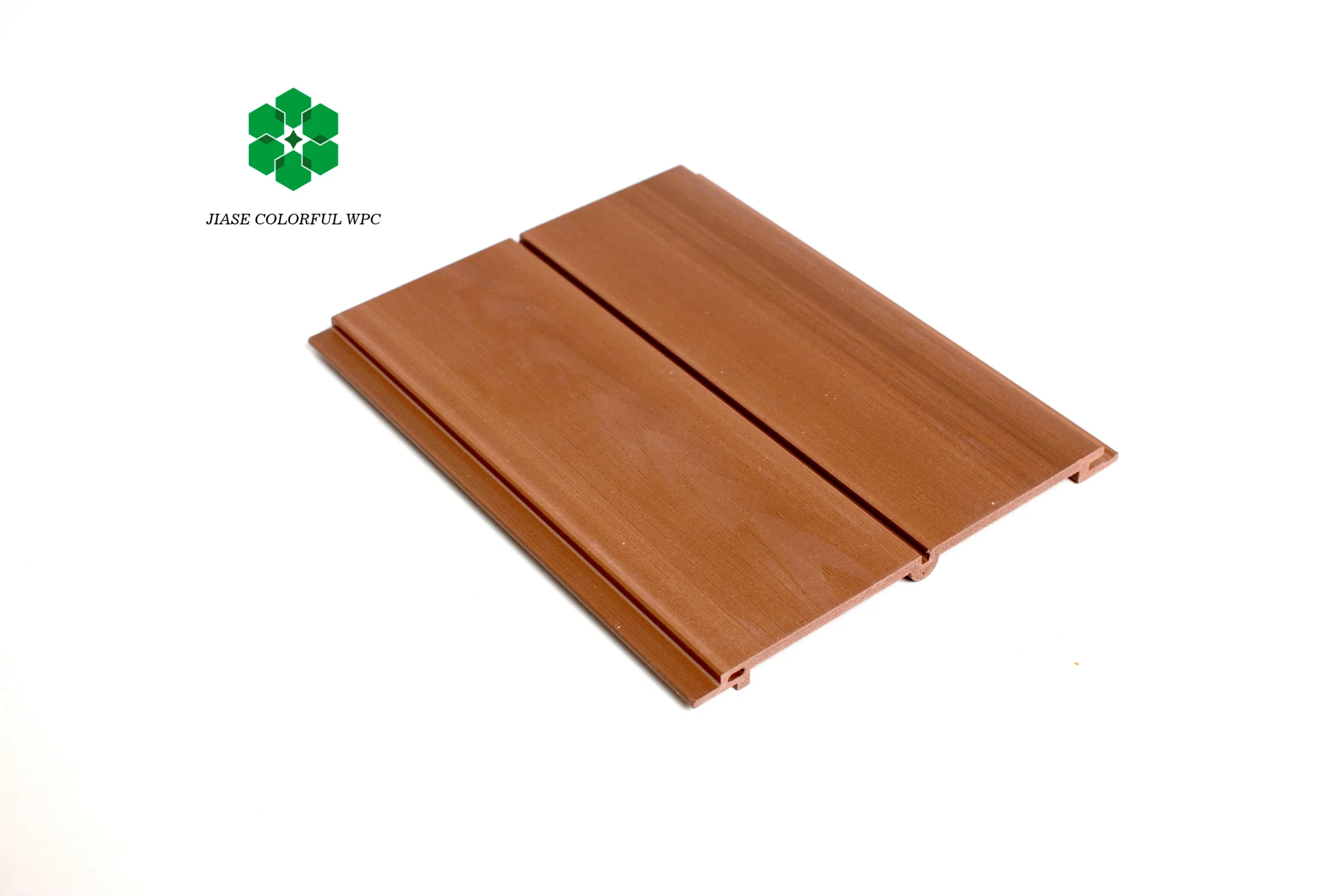 EL Grupo de pared interior del Material Plá stico de Madera de la decoració N DEL TABLERO DE LA DOBLE75mm plano el doble de 75 mm