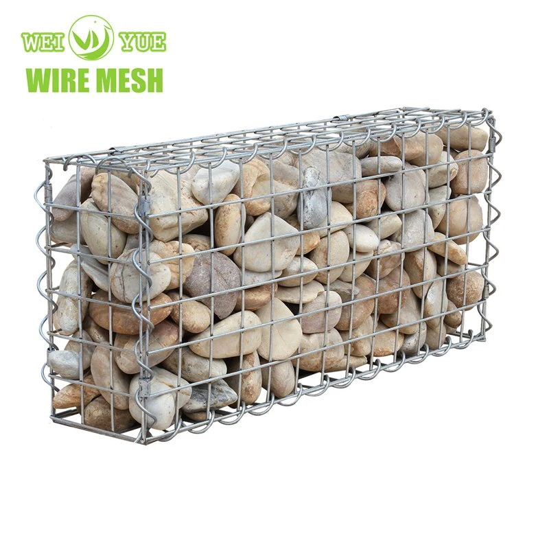 High quality/High cost performance  Factory Price Welded Gabion Box 1X1X0.3m Gabion Wire Mesh Stone Cage