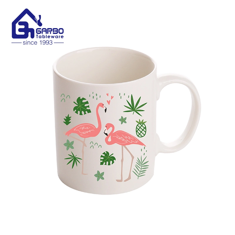 Promotion céramique 400ml Animal Design couleur Glaze porcelaine thé eau Tasses à café et jus de fruits