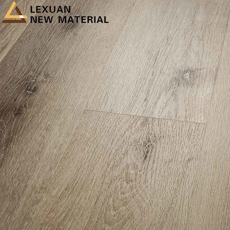 12.3mm Wood Texture Handscraped Popular Easy Installed HDF Laminated Flooring AC3 E1 with Click System for Arc Valinge