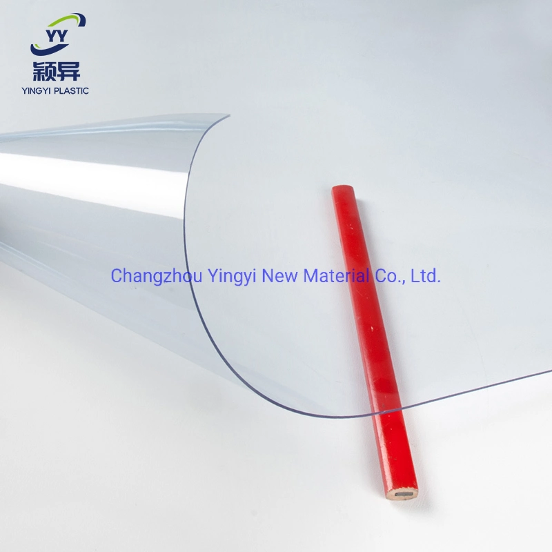 2023 Hot Sale Normal Clear Plastic PVC Film Factory Price PVC Transparent Film