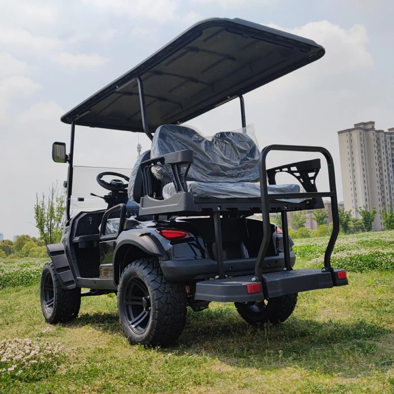 2023 New Launched 4 Seats 72V 5kw 7.5kw AC Lithium Battery Electric Hunting Golf Cart