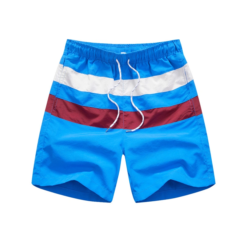 2021 Men Colors Stripe Swim Trunks Shorts Beach Short Adult Swimwear Pants Swim Short