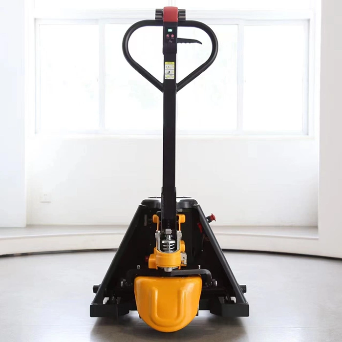 Popular Small-Sized 1.5ton 2ton Electric Pallet Jack Vlift Semi-Electric Pallet Truck with 24V20ah Lithium Battery Hand Pallet Truck