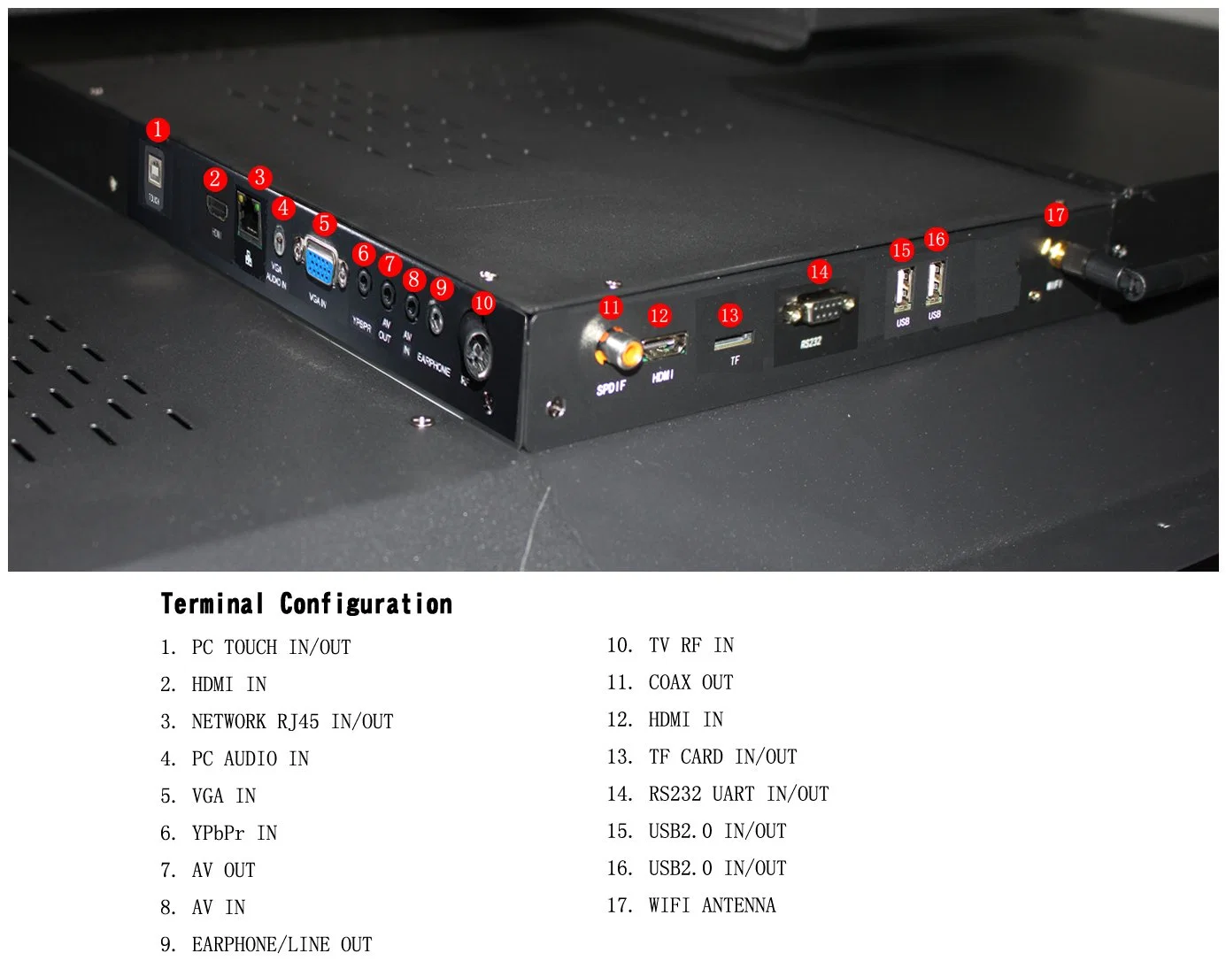 55 pulgadas con pantalla táctil multifunción portátil pizarra inteligente interactiva de Panel Plano de visualización de equipos para la reunión de la Conferencia (IZY-650P-XZMS648)