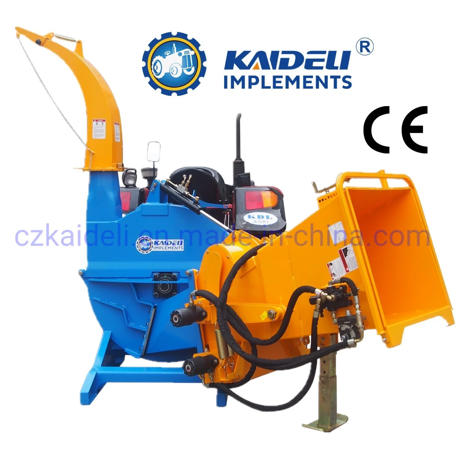 25-120HP Hydraulic Pto Driven Wood Chipper