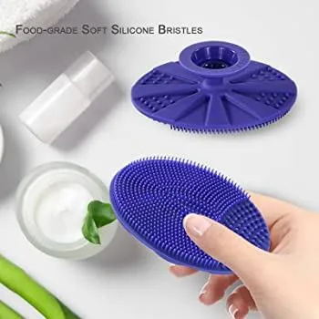 Face Cleansing Silicone Brush with Food Grade and Environmentally Friendly Silicone Material